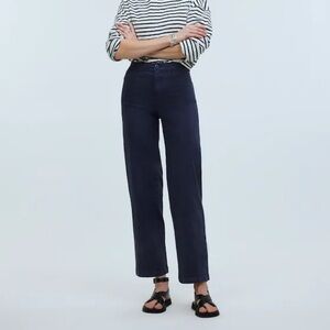 The Emmett Wide-Leg Crop Pant: Welt Pocket Edition